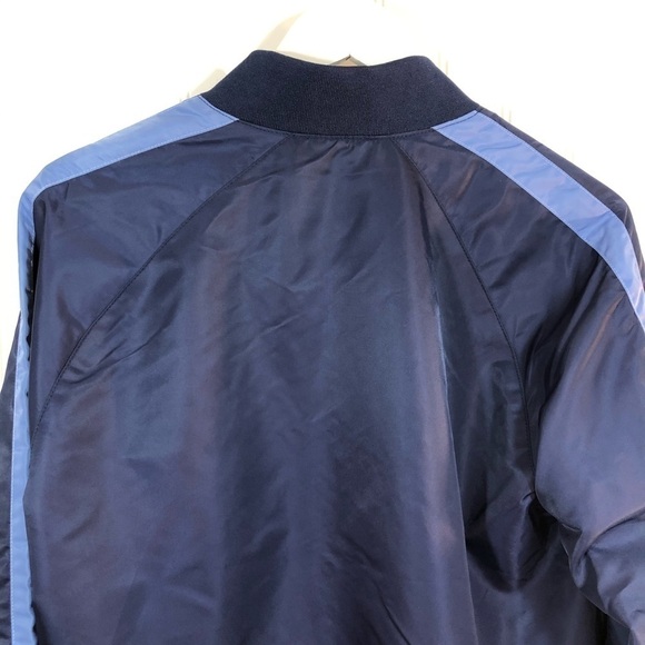 Slate & Stone Men’s Navy Raglan Baseball Jacket M - Picture 4 of 16